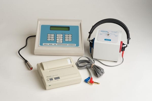 AMBCO 2500 screening audiomter with printer and OTO-Chek