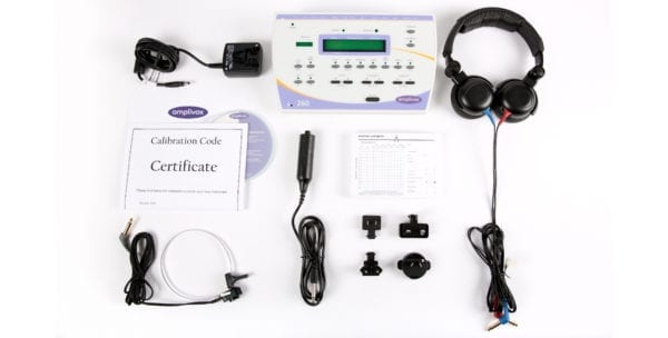 Amplivox 270 audiometer standard package