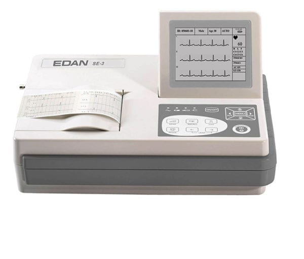 Edan SE-3 ecg machine wide screen electrocardiogram
