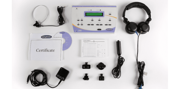 Amplivox 240 audiometer standard package