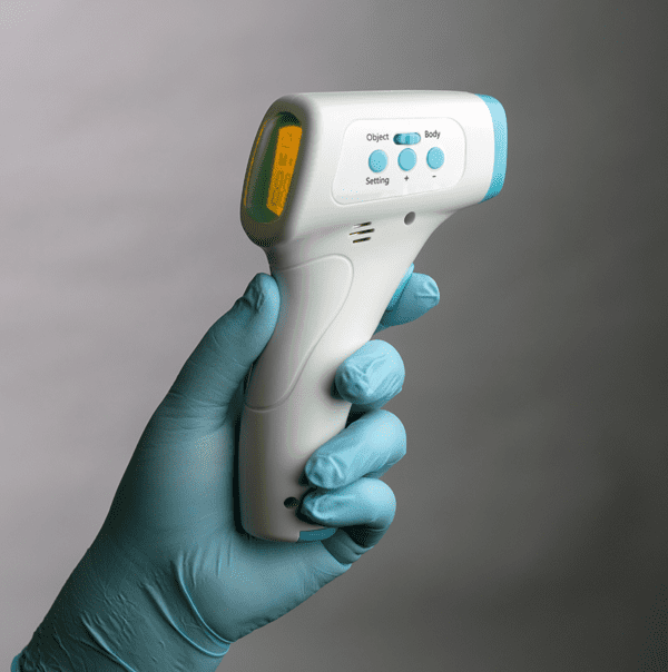 non contact infrared forehead thermometer