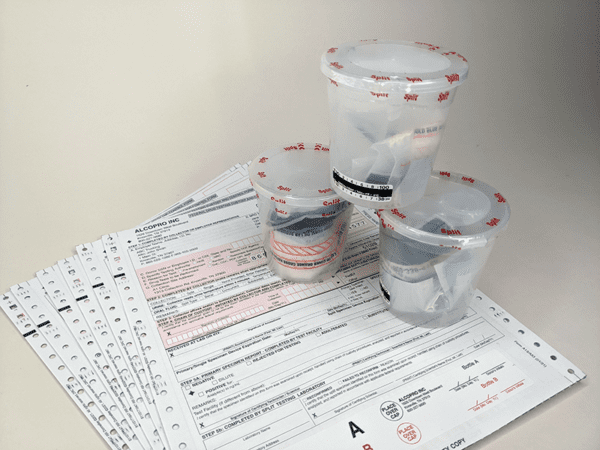 urine drug screen mock testing supplies