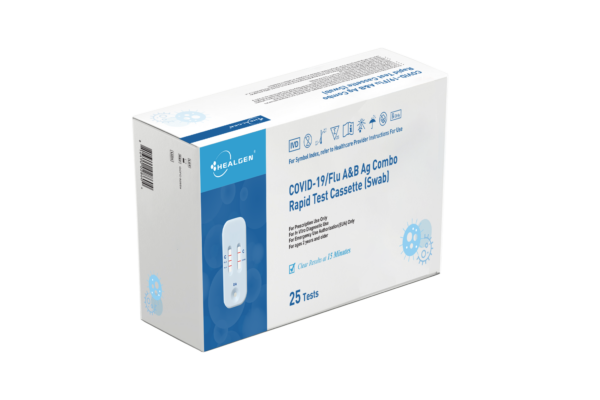 Rapid COVID-19 Flu A/B combo antigen test